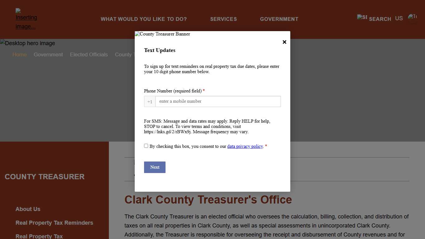 Clark County Treasurer | Official Site